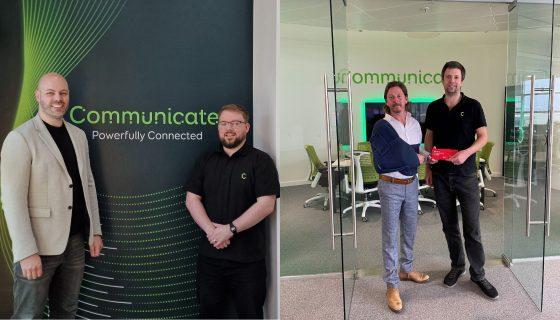 Press release: Trio at Communicate celebrate a decade of service